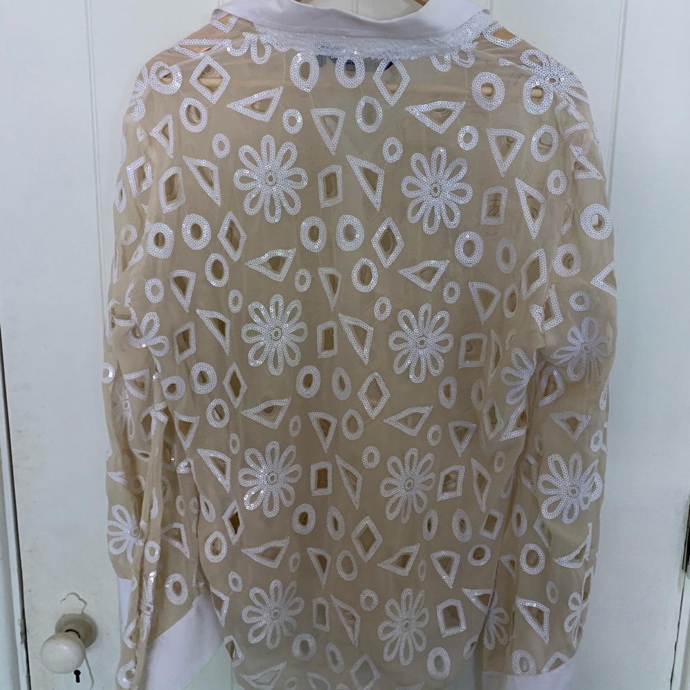 Georg Roth cutout sequin top - Picture 4 of 5